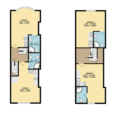 Downtown 1 - Town Centre ハロゲート
